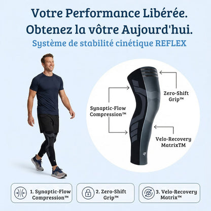 Reflex - Support de compression V2 pour les genoux et les jambes