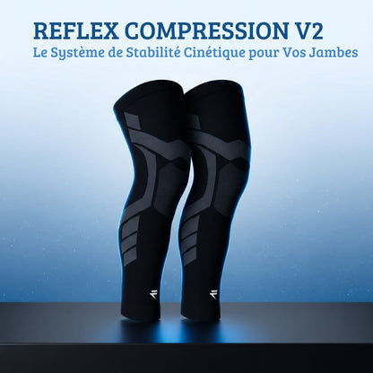 Reflex - Support de compression V2 pour les genoux et les jambes