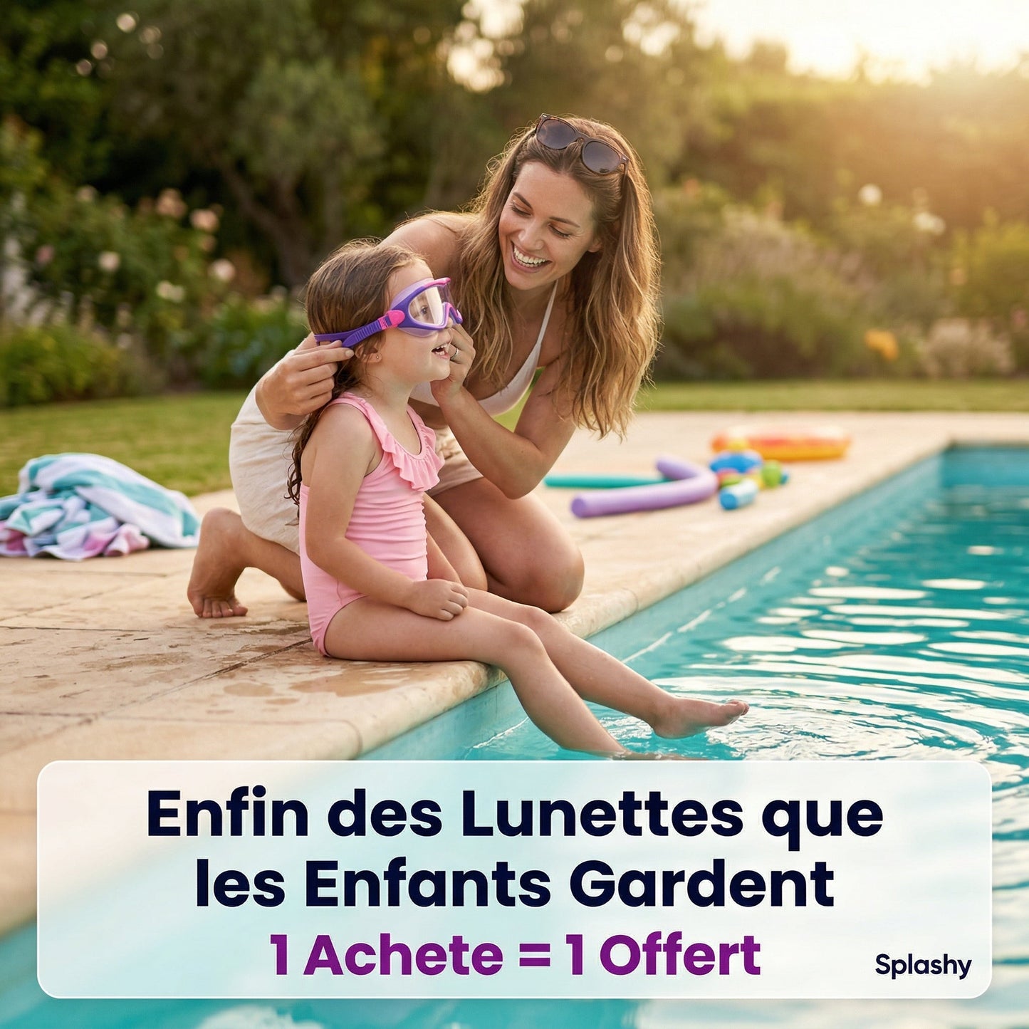 Lunettes de plongée pour enfants et adultes -  Splashy™