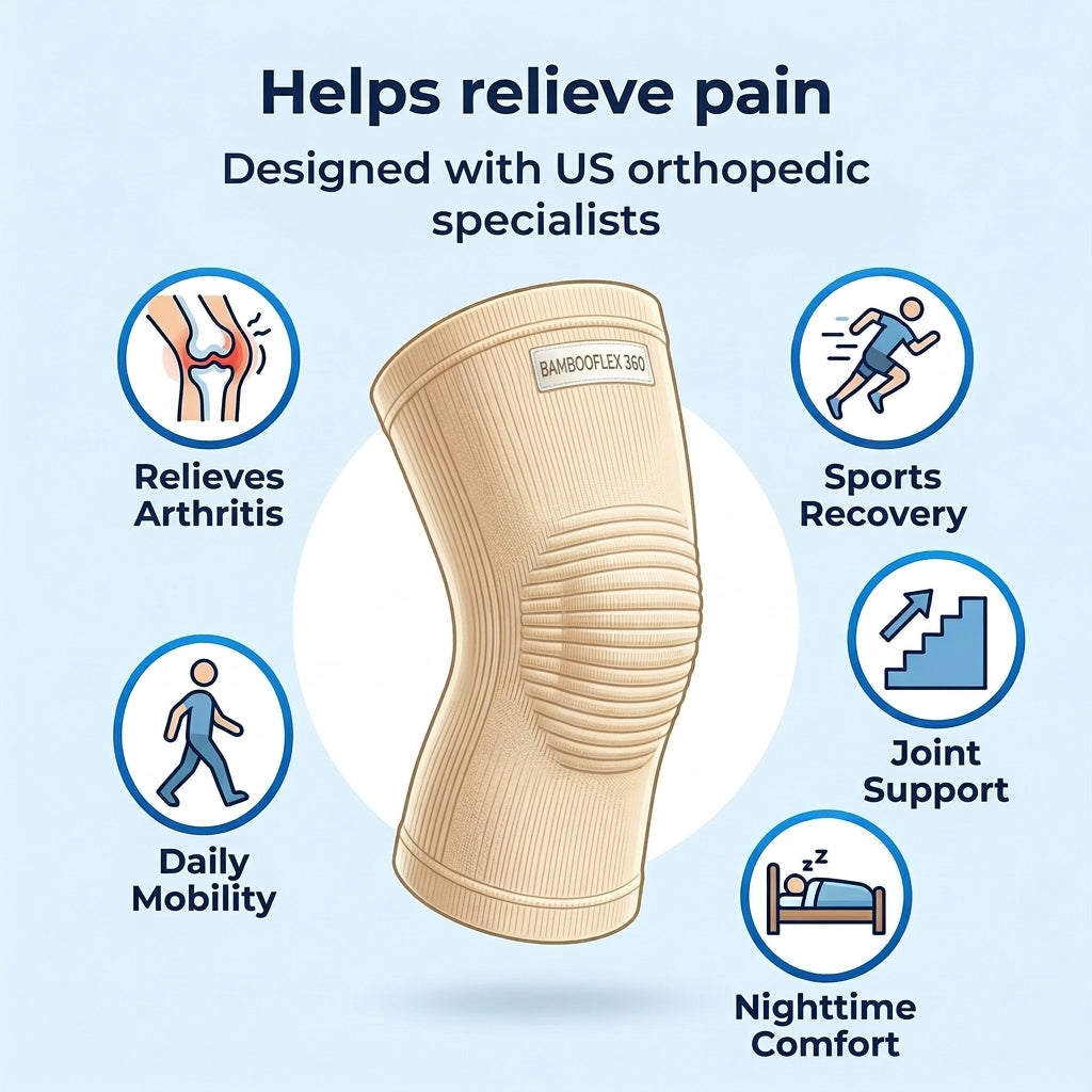 Premium Bamboo Knee Sleeve