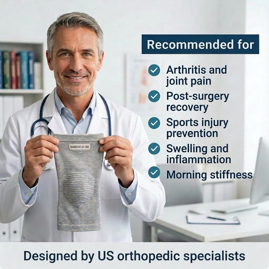 Premium Bamboo Knee Sleeve