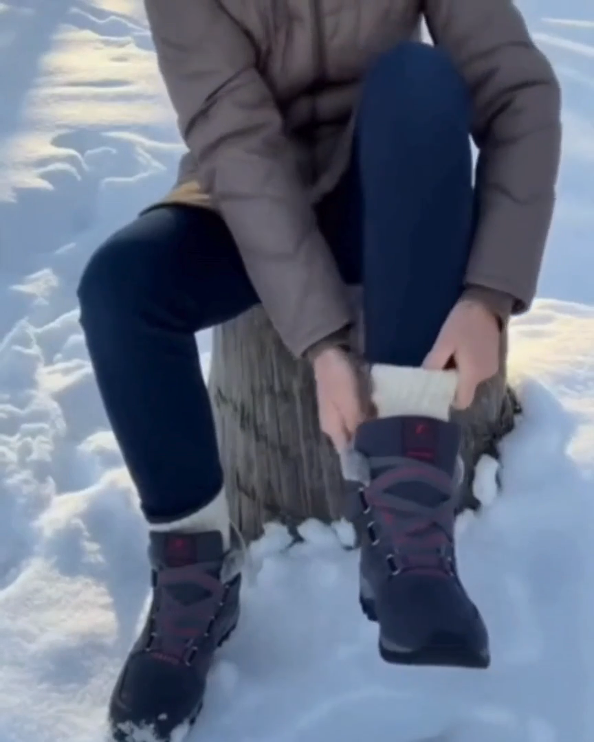 OrthoBoots™ - Fur-Lined Winter Hiking Boots